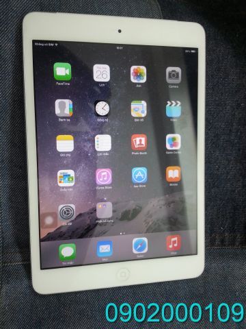 Ipad mini 16G 3G  màu trắng ,mới 98% nguyên zin  5tr7