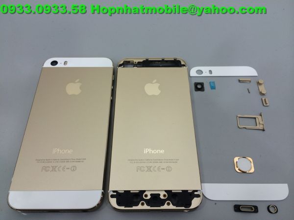 Nhận thay vỏ từ iPhone 5 thành 5S flash đôi giống đến 100%  (hình thật) - 3