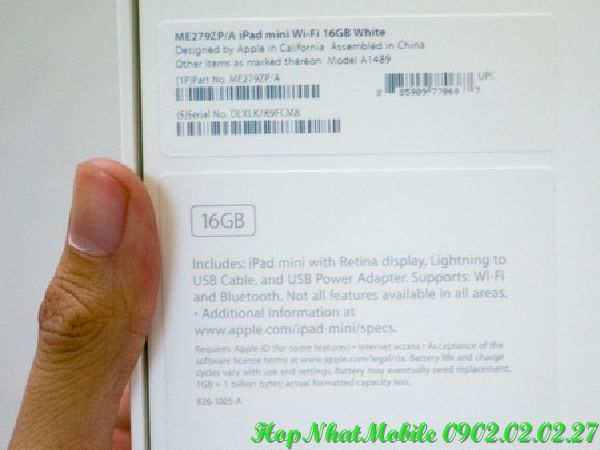 Hộp ipad mini zin theo máy , giá tốt cho số lượng lớn <<<hình thật>>> - 3