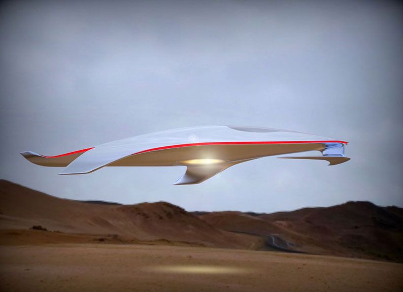 Návrh kosmické lodě od hlavního designéra Ferrari je kreativní a lákavou vizí budoucnosti