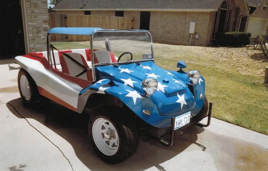 Red White & Blue Manx