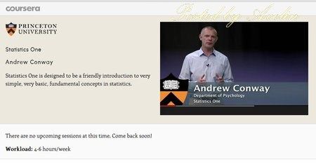 Princeton University: Coursera - Statistics One (2012) Princeton University: Coursera - Statistics One (2012)