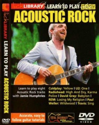 Lick Library - Learn to play Easy Acoustic Rock - Volume 1 Lick Library - Learn to play Easy Acoustic Rock - Volume 1