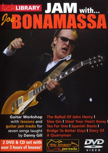 Lick Library - Jam With Joe Bonamassa Lick Library - Jam With Joe Bonamassa