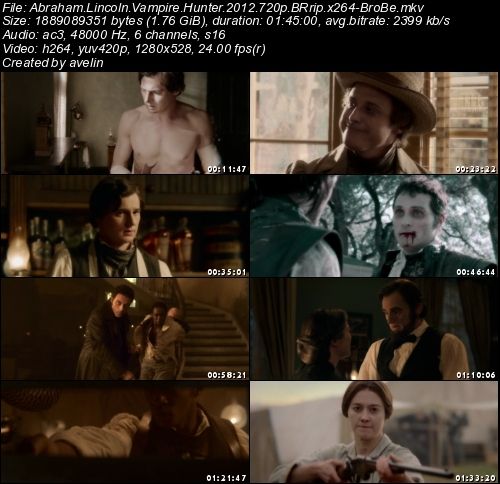 Abraham Lincoln Vampire Hunter (2012) DVDRip XViD -MENTiON