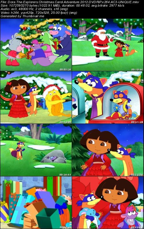 Dora The Explorers Christmas Carol Adventure 2012 DVDRiP x264 AC3 UNiQUE