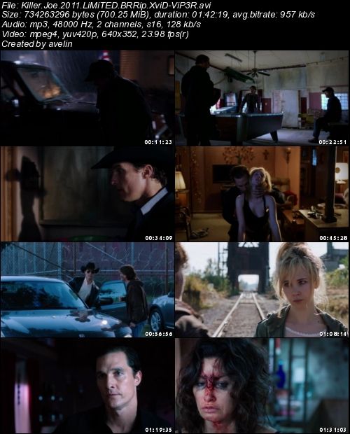 Killer Joe (2011) LiMiTED BRRip XviD-ViP3R Killer Joe (2011) LiMiTED BRRip XviD-ViP3R