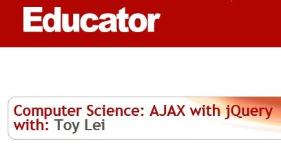 Educator.com - Computer Science AJAX with jQuery Training Educator.com - Computer Science AJAX with jQuery Training