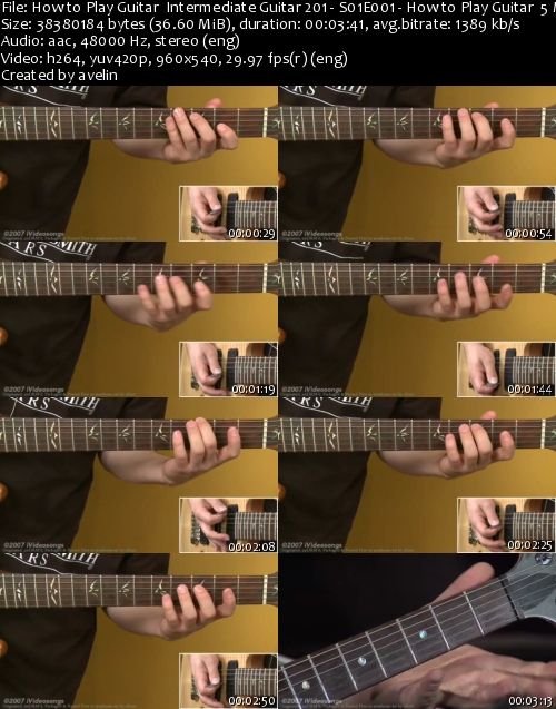 iVideoSongs - Intermediate Guitar 201 - MP4 (2008) iVideoSongs - Intermediate Guitar 201 - MP4 (2008)