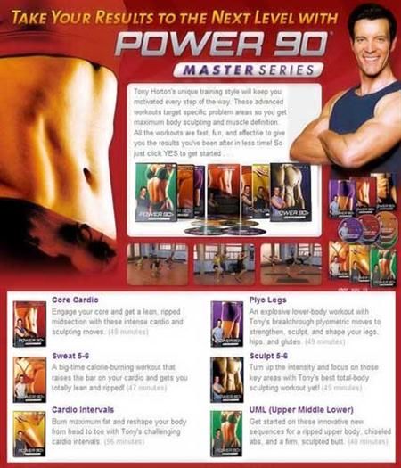 Tony Horton's Power 90 and P90 Masters Series Tony Horton's Power 90 and P90 Masters Series