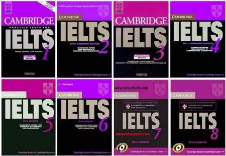 Cambridge IELTS 1 thru 8 - Book + Audio Cambridge IELTS 1 thru 8 - Book + Audio
