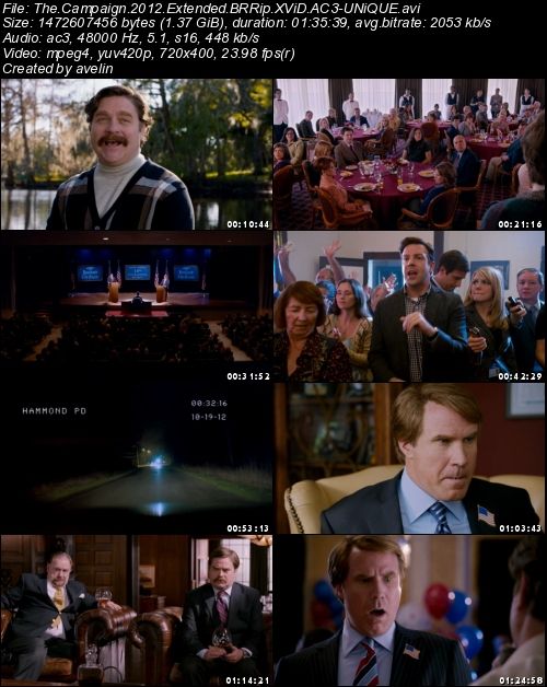The Campaign (2012) Extended BRRip XViD AC3-UNiQUE The Campaign (2012) Extended BRRip XViD AC3-UNiQUE