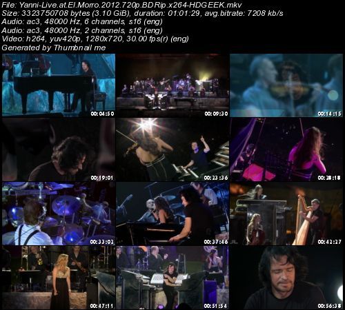 Yanni - Live at El Morro, Puerto Rico (2012) BDRip 720p-FL