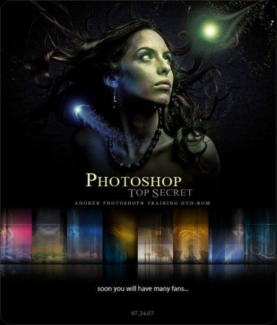 Photoshop Top Secret DVD 1 - Interactive Video Tutorial Photoshop Top Secret DVD 1 - Interactive Video Tutorial