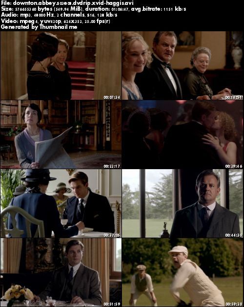 Downton Abbey Complete S03 DVDRip XviD-HAGGiS » Free full Downloads ...