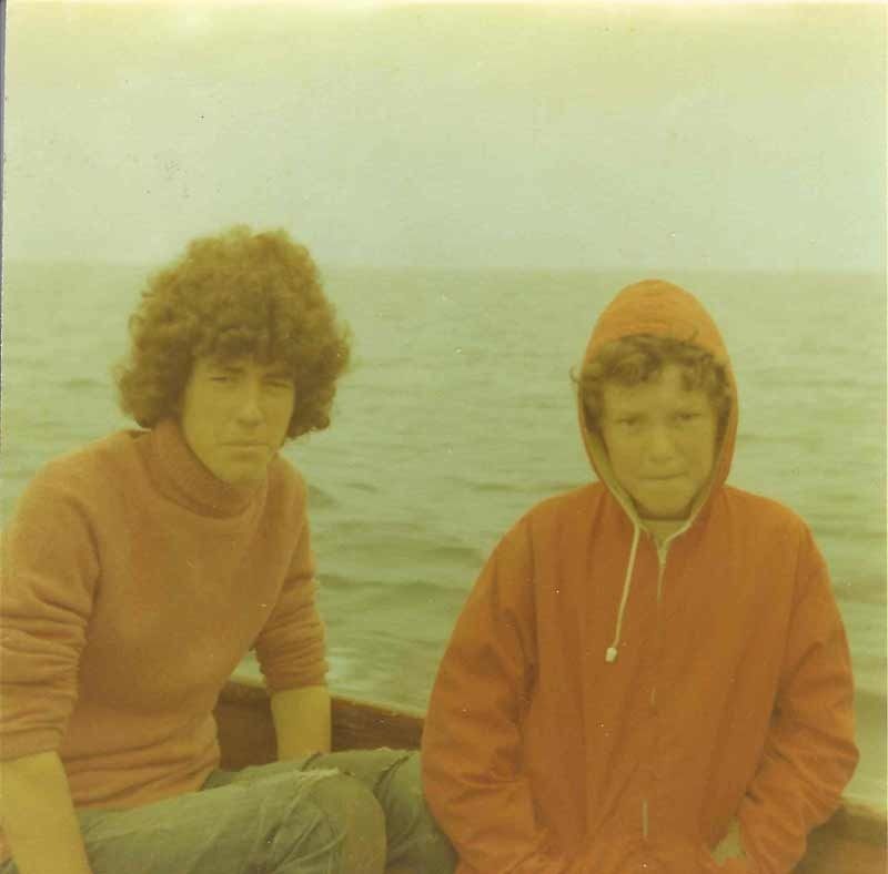 Myself and my brother, 1973