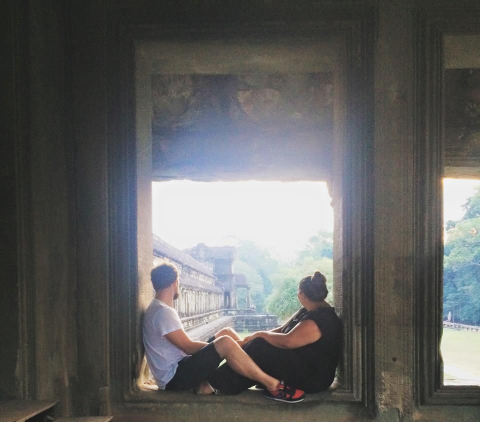 Angkor Wat window shot <img src="Angkor wat.jpg" alt="Angkor Wat" />