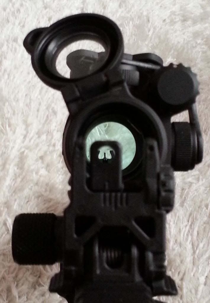 Laser bore sight/MBUS/Aimpoint Pro Is this normal?