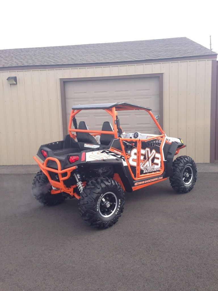 Cutting the stock cage... Polaris RZR Forum RZR