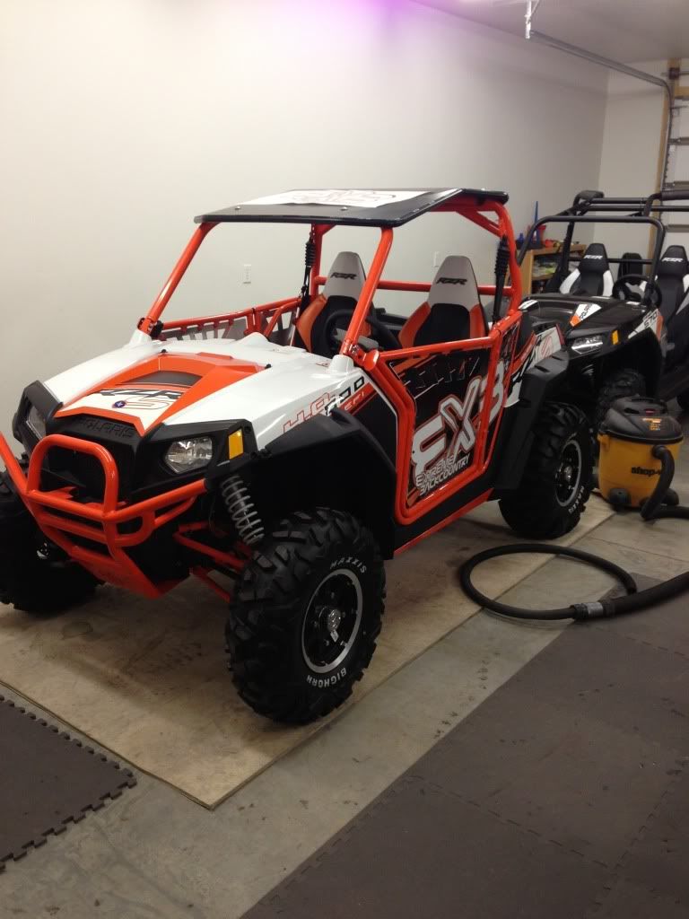 Cutting the stock cage... Polaris RZR Forum RZR