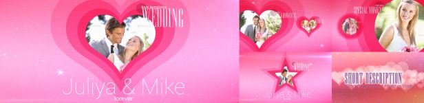 Love Story and Wedding Album Slideshow After Effects Templates