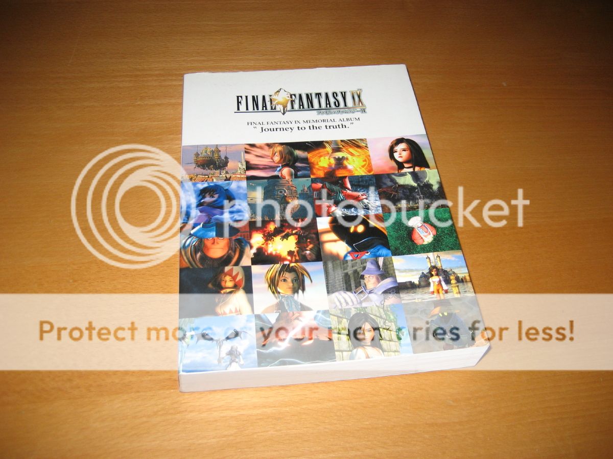 final fantasy ix 9 memorial album digicube japanese book