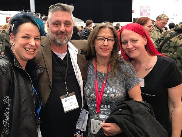 Dieter Pechstein mit Frau und Anastasia Donavan