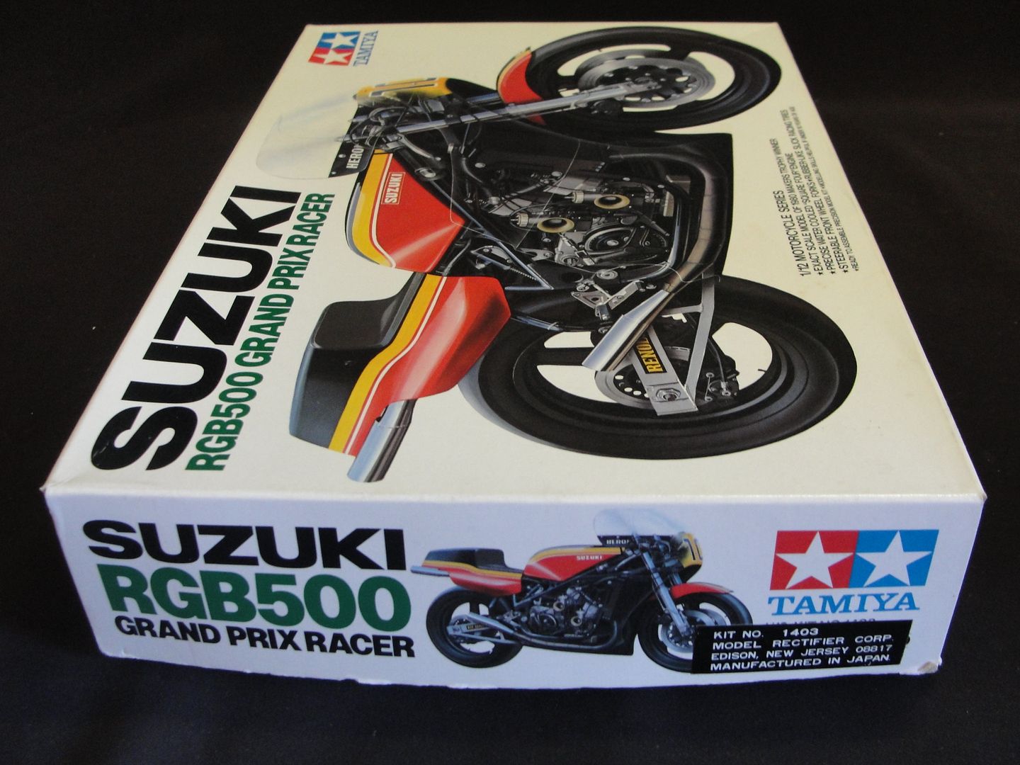 RARE Tamiya Suzuki RGB500 Grand Prix Racer 1 12 Scale Motorcycle Model Japan