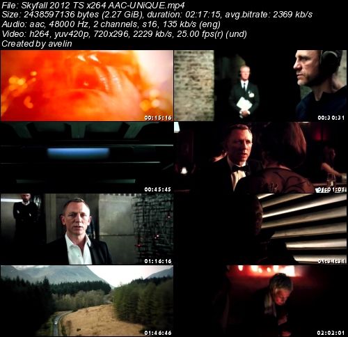 Skyfall (2012) TS x264 AAC-UNiQUE Skyfall (2012) TS x264 AAC-UNiQUE
