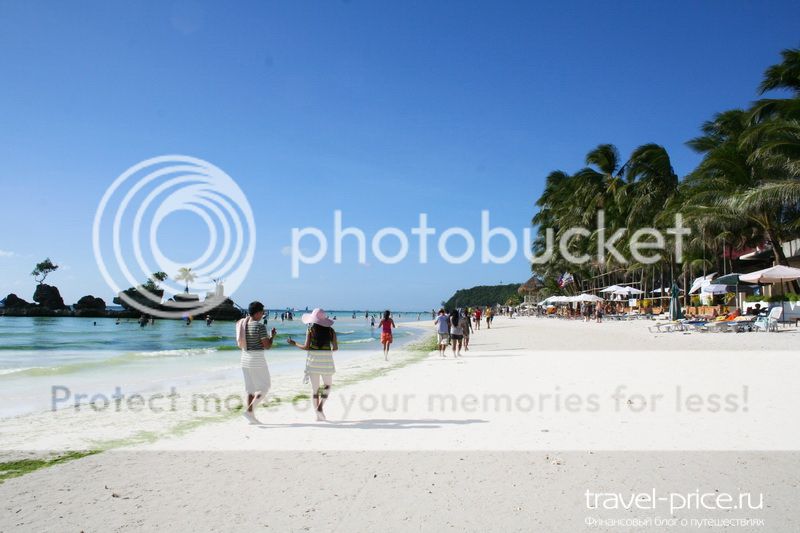 White beach Boracay - главный пляж острова