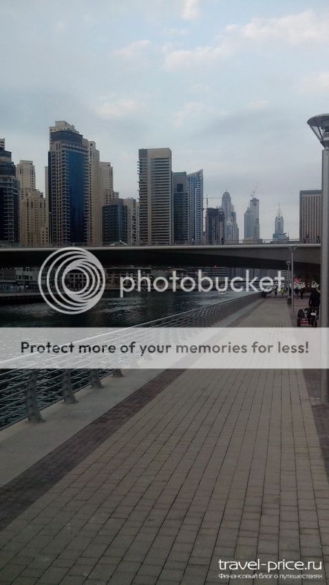 набережная Dubai Marina